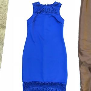 Pencil Dress blue